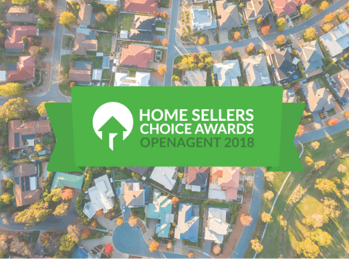 OpenAgent home sellers choice award winners