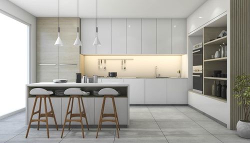 Updated and modern kitchen