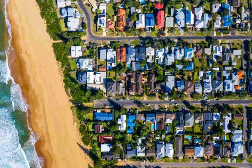 top-view-of-houses-properties-over-water